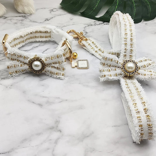 Collier & Laisse chic perlés – Maison Canovia