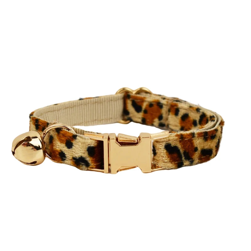 Cat Collar Bowknot Adjustable Safety Personalized pet collar Customized Name Soft