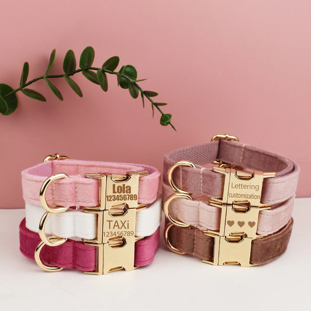 Collier en velours Rose Foncé – Maison Canovia