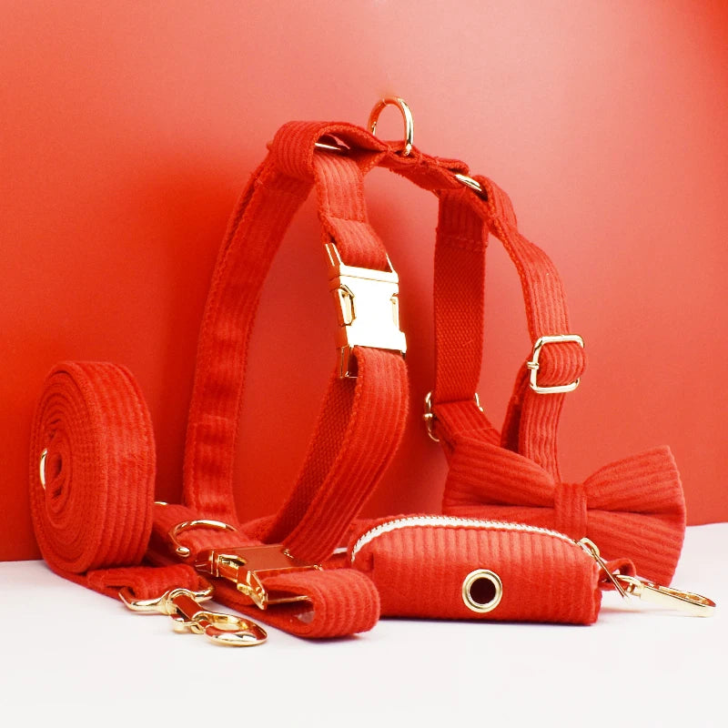 Ensemble en velours côtelé personnalisable – Maison Canovia