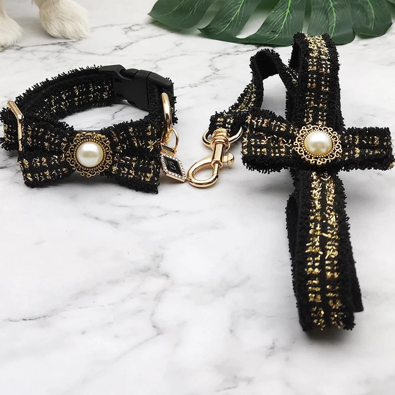 Collier & Laisse chic perlés – Maison Canovia