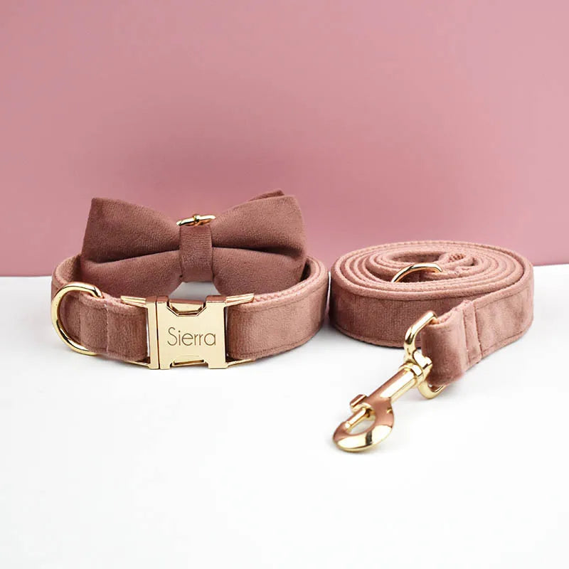 Collier en velours Rose Foncé – Maison Canovia